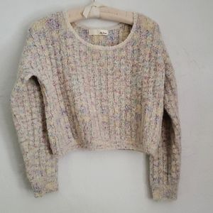 Lily Brown Cozy Pastel Wool Sweater